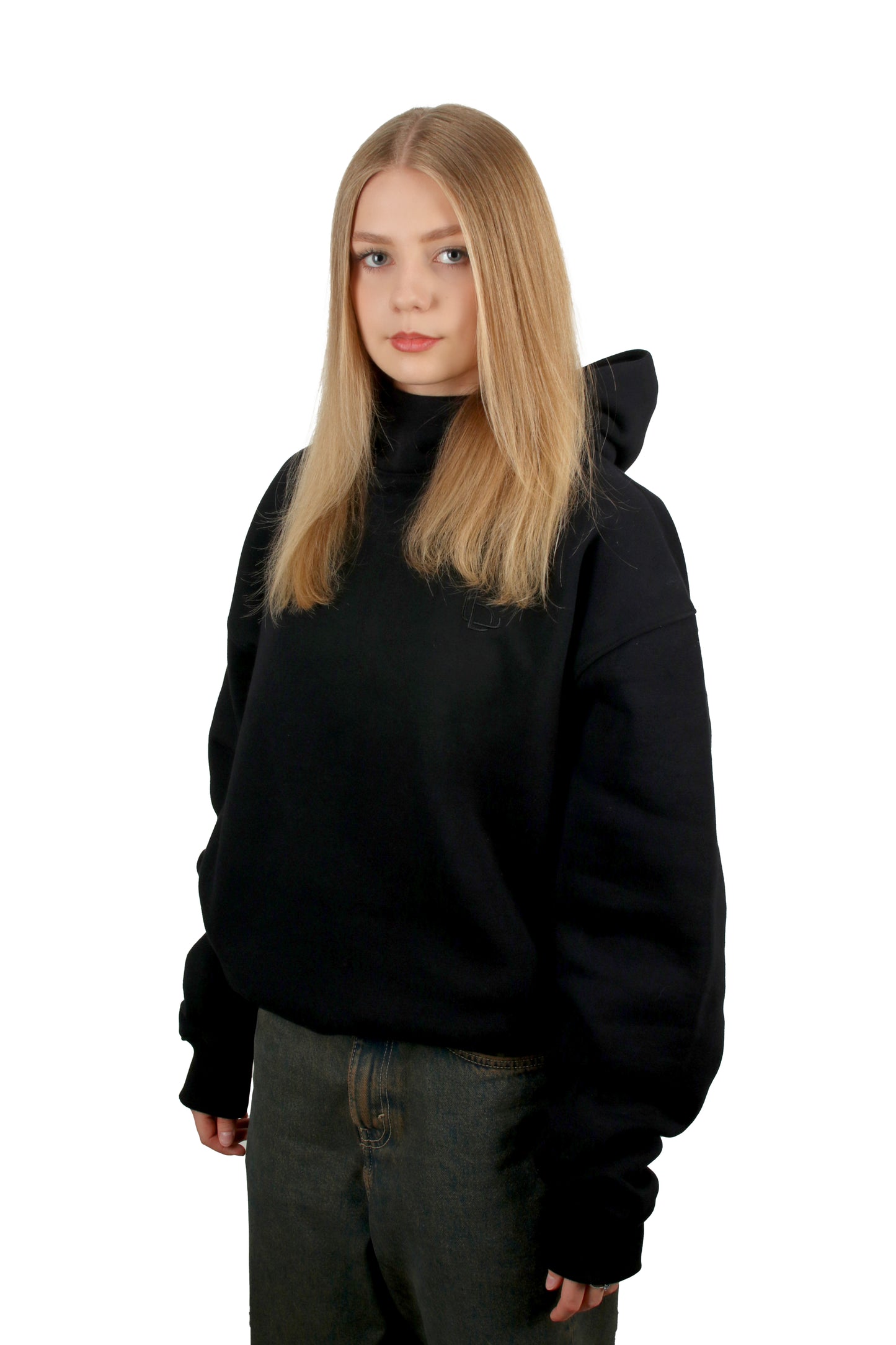 OVERSIZED HOODIE BLACK