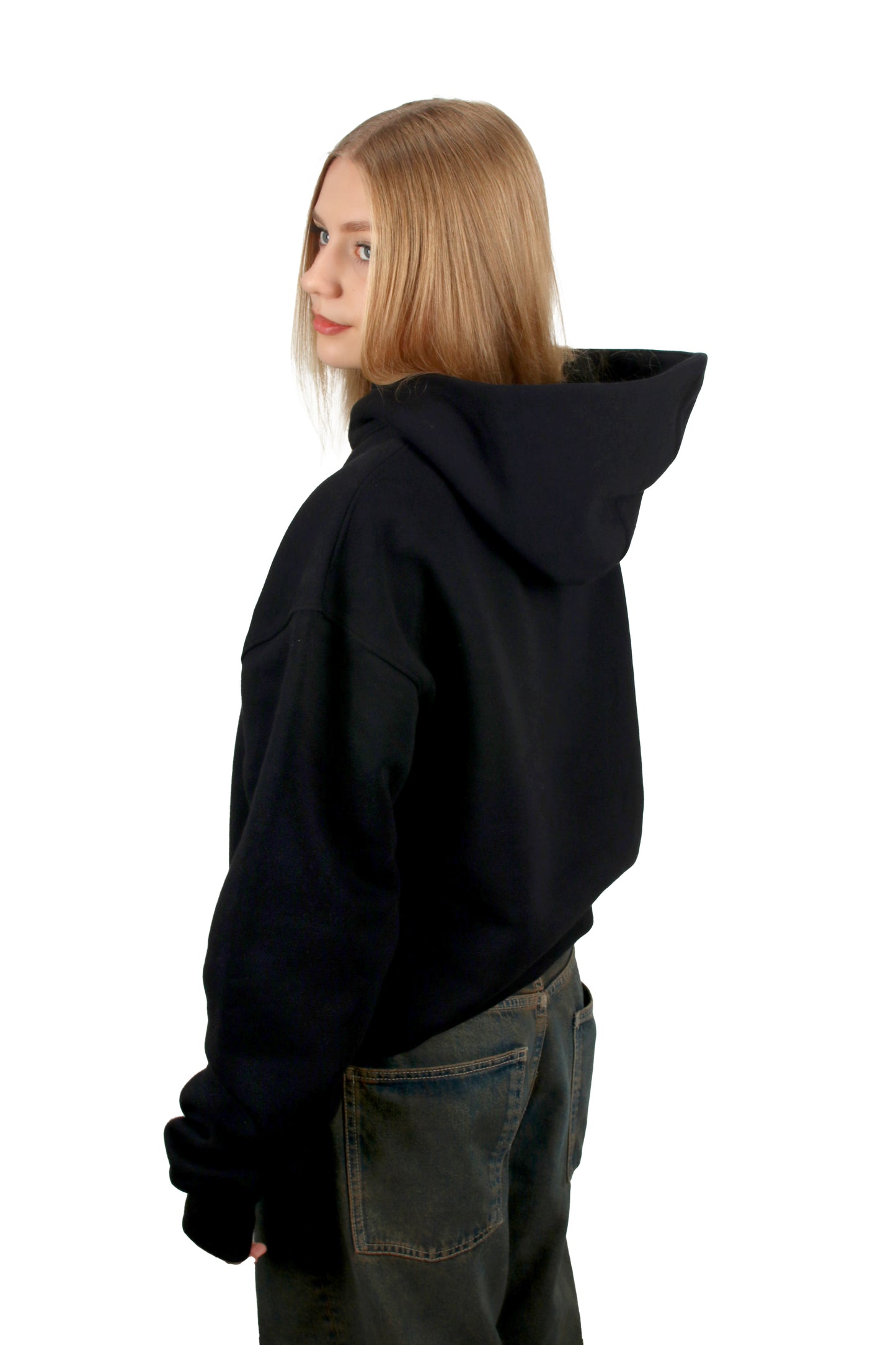 OVERSIZED HOODIE BLACK